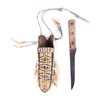 Image 4 : Metis Cree Quilled Sheath & Trade Knife 1830 Style