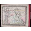 Image 1 : 1860's Hand Tinted Northwest Territories Map