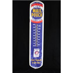 Mail Pouch Chewing Tobacco Advertising Thermometer