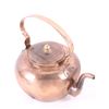 Image 1 : 1860's Penn. Goose Neck Dovetail Copper Kettle