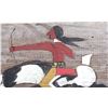 Image 3 : Howling Buffalo Signed Carved Wood Art