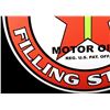 Image 4 : Texaco Motor Oil Advertisement Sign Replica