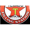 Image 7 : Texaco Motor Oil Advertisement Sign Replica