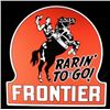 Image 1 : Rarin To Go Frontier Advertising Sign Large Replic