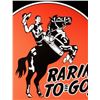 Image 3 : Rarin To Go Frontier Advertising Sign Large Replic
