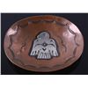 Image 1 : Fred Harvey Thunderbird Stamped Copper Tray