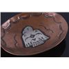 Image 6 : Fred Harvey Thunderbird Stamped Copper Tray