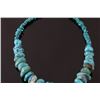 Image 3 : Native American Graduated Turquoise Necklace