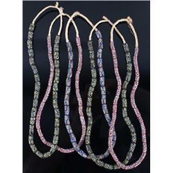 Millefiori Trade Bead Necklace Collection