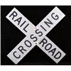 Image 1 : Aluminum Reflective Railroad Crossing Sign