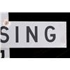 Image 3 : Aluminum Reflective Railroad Crossing Sign