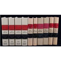 Late 1900's Laws Of Montana Legislature Boom Sets