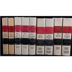 Late 1900's Laws Of Montana Legislature Book Sets
