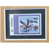 Image 16 : Signed Water Bird Framed Prints & Stamp Sets
