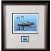 Image 2 : Signed Water Bird Framed Prints & Stamp Sets