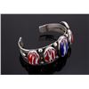 Image 2 : Signed Navajo Cut Chevron Bead Bracelet
