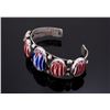 Image 3 : Signed Navajo Cut Chevron Bead Bracelet