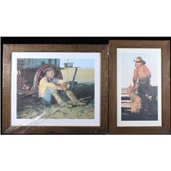 Coors Cowboy Advertising Posters by Gordon Snidow