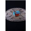 Image 4 : Navajo Sterling Silver & Multi Stone Brooch