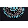 Image 3 : Signed Navajo Sterling & Turquoise Brooch