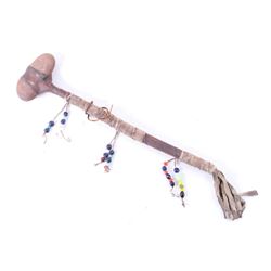 Native American Plains Indians Parfleche War Club
