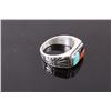 Image 3 : Sterling Silver Precious Multistone Ring