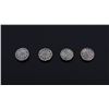 Image 1 : Set of Navajo Native American Silver Button Covers