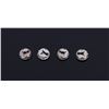 Image 6 : Set of Navajo Native American Silver Button Covers