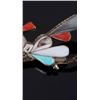 Image 3 : Zuni Sterling Silver Road Runner Brooch