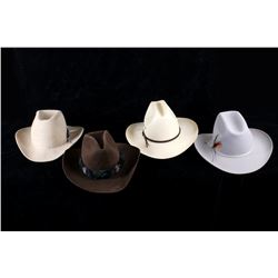 Collection of Stetson & Westerner Cowboy Hats