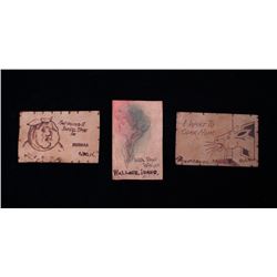 Early Montana Leather Postcard Collection c. 1900s