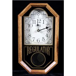 Elgin Clock Co. Regulator Wall Clock