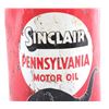 Image 2 : Sinclair Motor Oil 5 Quart Can 1930's-1940's