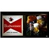 Image 12 : Budweiser King of Beer Advertising Wall Light