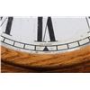 Image 3 : Circular Smith Empire Oak Hall Clock