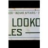 Image 12 : Two Department of Interior Indian Affairs Signs