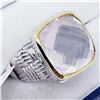 Image 2 : MEN'S ROSE QUARTZ (12.5CT) RING
