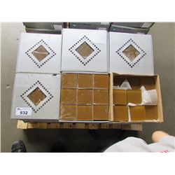 PALLET OF CRYSTAL MOSAIC 98X98X8 TILE (34 BOXES)