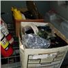 Image 1 : 2 BOXES OF TARP, GOGGLES, AND MORE