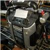 Image 2 : MOTOMASTER ELIMINATOR BATTERY BOOSTER PACK W/ AIR COMPRESSOR AND STANLEY 500 INSTANT STARTING POWER 