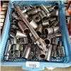 Image 2 : TRAY OF SOCKETS AND WRENCH