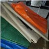 Image 2 : LOT OF 7 TARPS - VARIOUS SIZES
