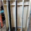 Image 4 : BANK OF 4 LOCKERS 6 FOOT TALL, 4 FOOT WIDE, 18 INCHES DEEP
