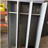 Image 3 : BANK OF 3 LOCKERS 6 FOOT TALL, 3 FOOT WIDE, 18 INCHES DEEP