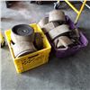 Image 1 : TOTE AND CRATE OF TIE DOWN STRAPS