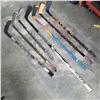 Image 1 : LOT OF HOCKEY STICKS, MOSTLY YOUTH, ONE SENIOR