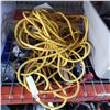 Image 1 : 2 EXTENSION CORDS AND 1 HEAVY DUTY EXTENSION CORD