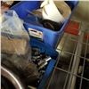 Image 2 : BIN AND BUCKET OF SHOP SUPPLIES