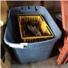 Image 1 : TOTE AND BASKET OF TOOLS