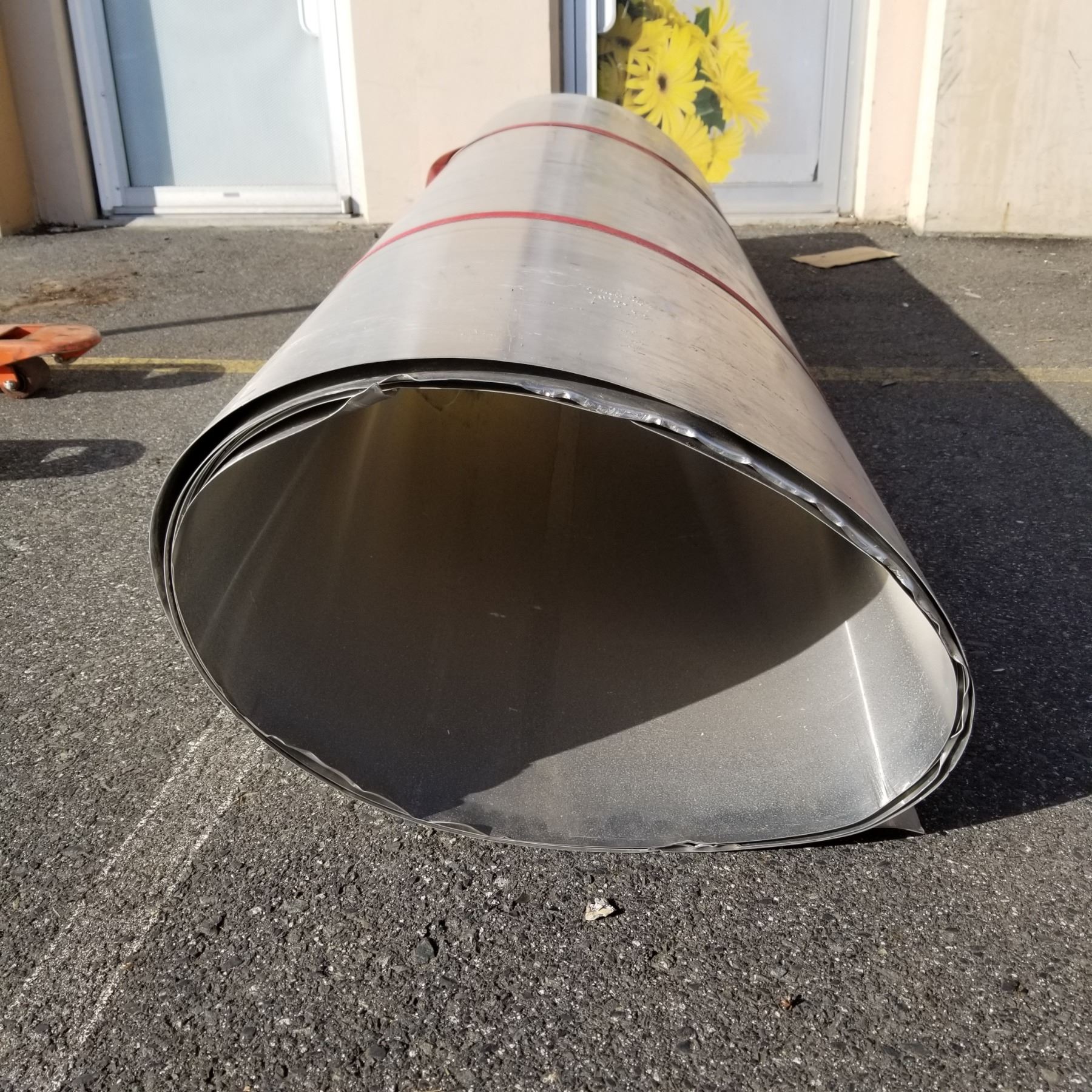 81/2FT x 26FT LONG ROLL OF ALUMINUM Big Valley Auction